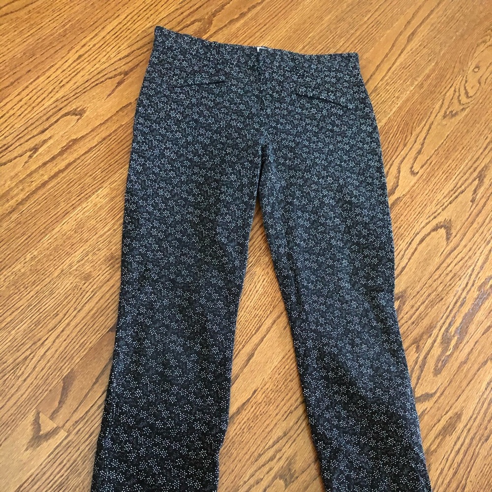 GAP pattern Black O R skinny Ankle